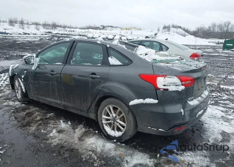 2016 Ford Focus Se from USA, damaged, VIN 1FADP3F2XGL292276